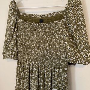 Ann Taylor Smocked Dress